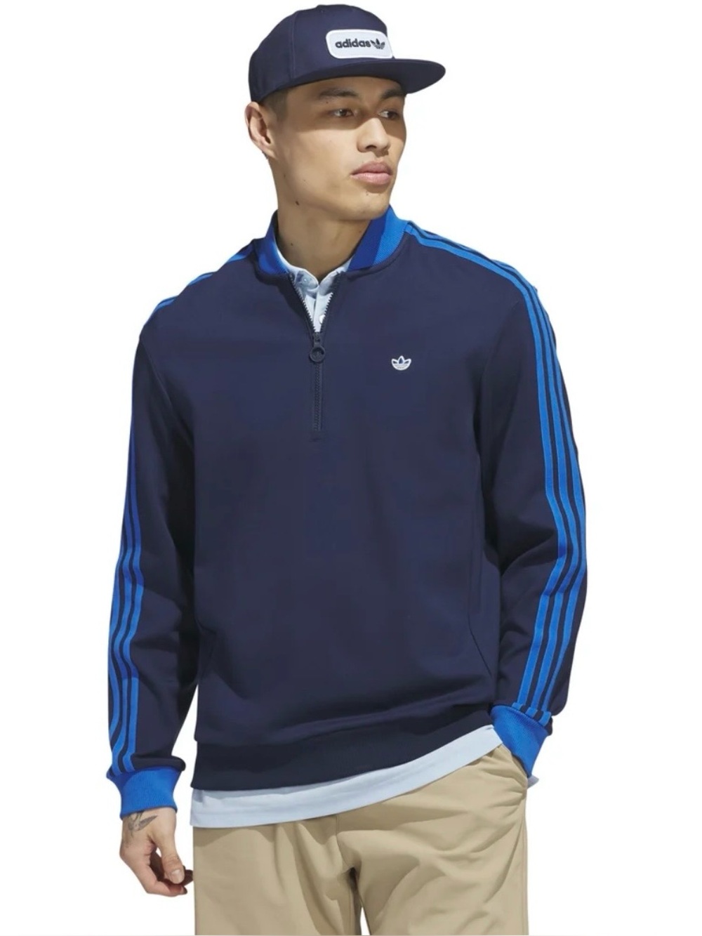 Adidas Originals F 3 Str 1/4 Zip Pull Over Night Indigo Men’s